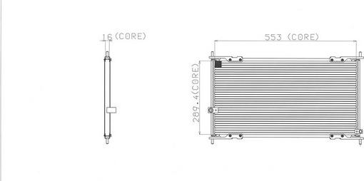 Denso A477-A301 - Lauhdutin, ilmastointilaite inparts.fi