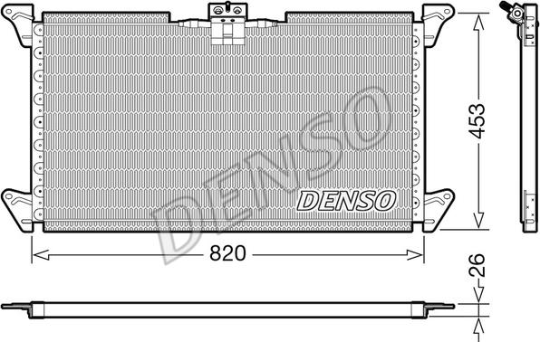 Denso DCN99075 - Lauhdutin, ilmastointilaite inparts.fi