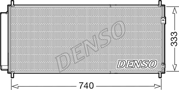 Denso DCN40030 - Lauhdutin, ilmastointilaite inparts.fi