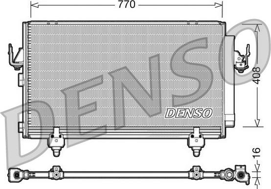 Denso DCN50031 - Lauhdutin, ilmastointilaite inparts.fi