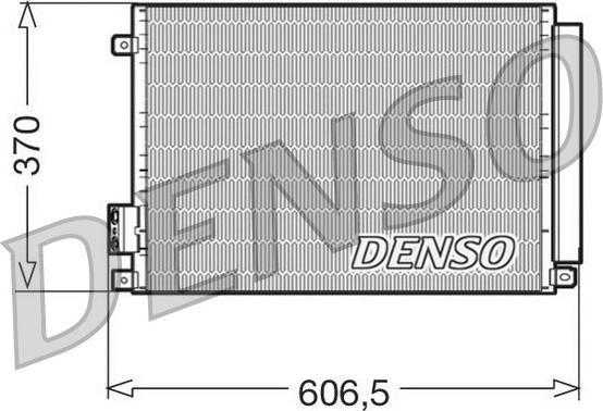 Denso DCN09045 - Lauhdutin, ilmastointilaite inparts.fi