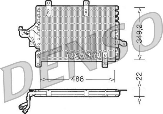 Denso DCN09141 - Lauhdutin, ilmastointilaite inparts.fi