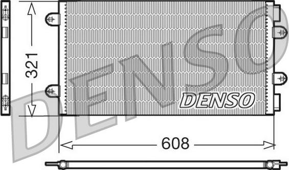 Denso DCN09104 - Lauhdutin, ilmastointilaite inparts.fi