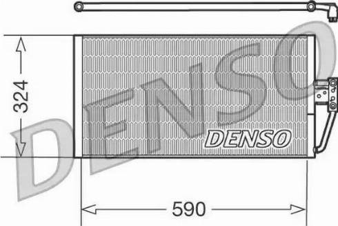 Denso DCN05006 - Lauhdutin, ilmastointilaite inparts.fi