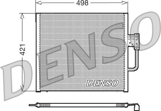 Denso DCN05015 - Lauhdutin, ilmastointilaite inparts.fi