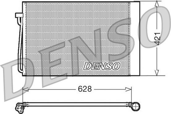 Denso DCN05018 - Lauhdutin, ilmastointilaite inparts.fi