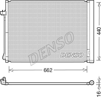 Denso DCN05030 - Lauhdutin, ilmastointilaite inparts.fi