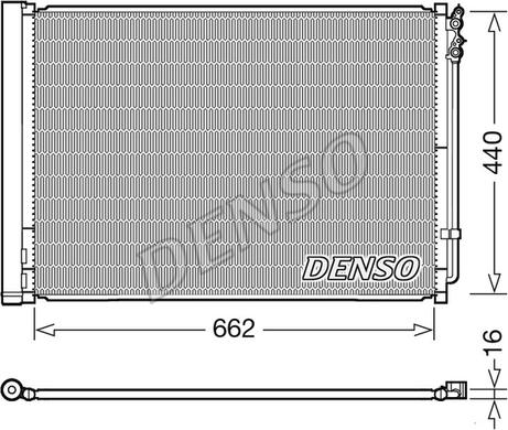 Denso DCN05032 - Lauhdutin, ilmastointilaite inparts.fi