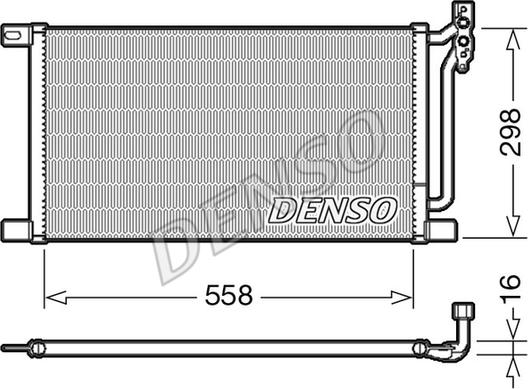 Denso DCN05020 - Lauhdutin, ilmastointilaite inparts.fi