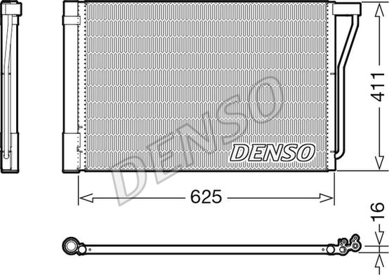 Denso DCN05022 - Lauhdutin, ilmastointilaite inparts.fi