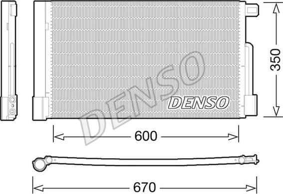 Denso DCN01004 - Lauhdutin, ilmastointilaite inparts.fi