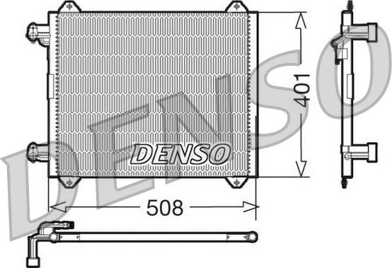 Denso DCN02009 - Lauhdutin, ilmastointilaite inparts.fi