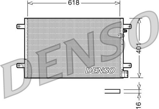 Denso DCN02006 - Lauhdutin, ilmastointilaite inparts.fi