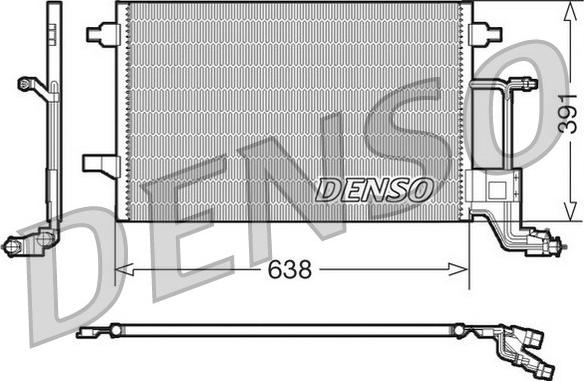 Denso DCN02014 - Lauhdutin, ilmastointilaite inparts.fi