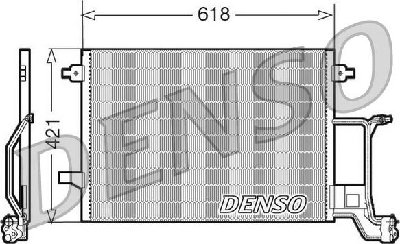 Denso DCN02015 - Lauhdutin, ilmastointilaite inparts.fi