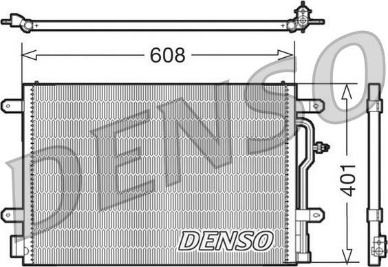 Denso DCN02012 - Lauhdutin, ilmastointilaite inparts.fi