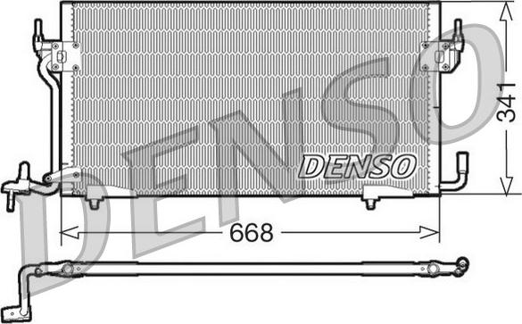 Denso DCN07060 - Lauhdutin, ilmastointilaite inparts.fi