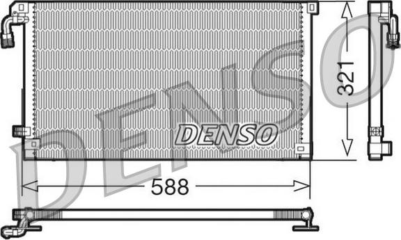 Denso DCN07004 - Lauhdutin, ilmastointilaite inparts.fi