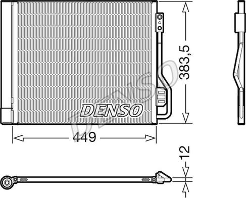 Denso DCN16002 - Lauhdutin, ilmastointilaite inparts.fi