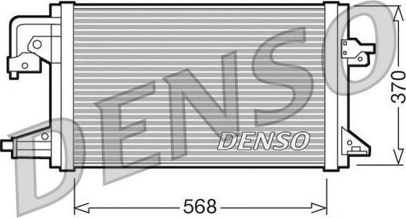 Denso DCN10001 - Lauhdutin, ilmastointilaite inparts.fi