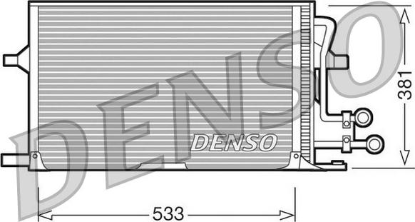 Denso DCN10003 - Lauhdutin, ilmastointilaite inparts.fi