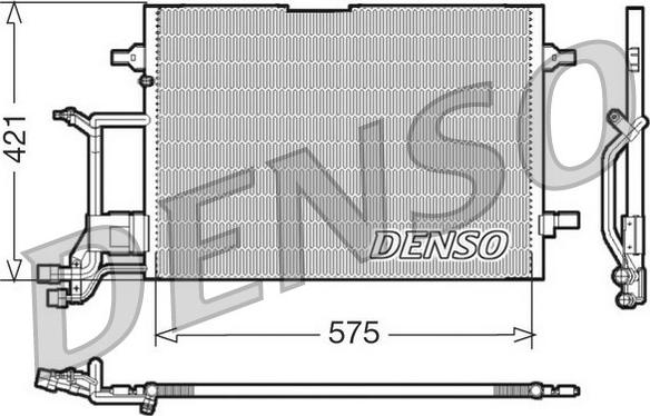 Denso DCN32016 - Lauhdutin, ilmastointilaite inparts.fi