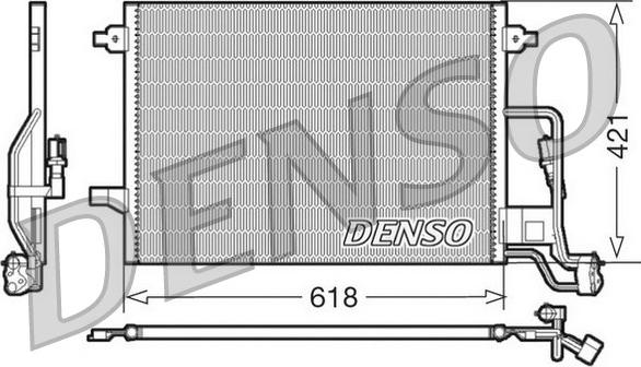 Denso DCN32018 - Lauhdutin, ilmastointilaite inparts.fi