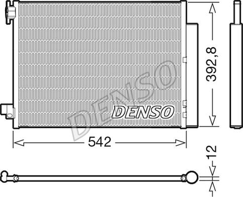 Denso DCN37004 - Lauhdutin, ilmastointilaite inparts.fi