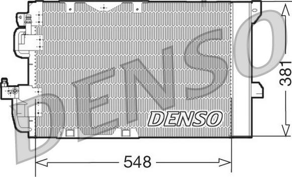 Denso DCN20005 - Lauhdutin, ilmastointilaite inparts.fi