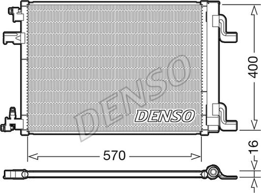 Denso DCN20001 - Lauhdutin, ilmastointilaite inparts.fi