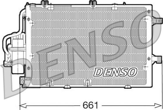 Denso DCN20015 - Lauhdutin, ilmastointilaite inparts.fi