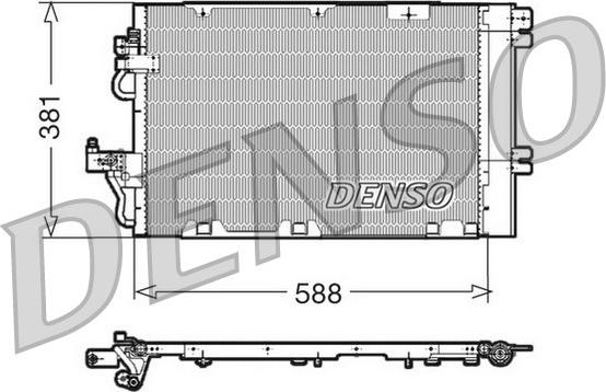 Denso DCN20010 - Lauhdutin, ilmastointilaite inparts.fi