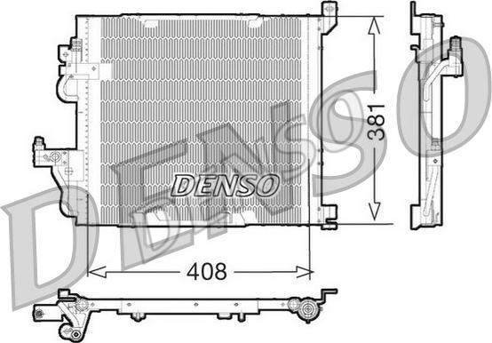 Denso DCN20012 - Lauhdutin, ilmastointilaite inparts.fi