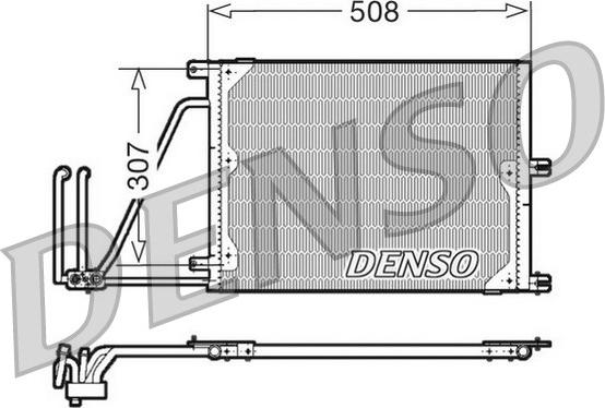 Denso DCN20030 - Lauhdutin, ilmastointilaite inparts.fi