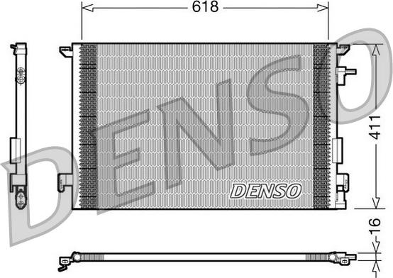 Denso DCN20031 - Lauhdutin, ilmastointilaite inparts.fi