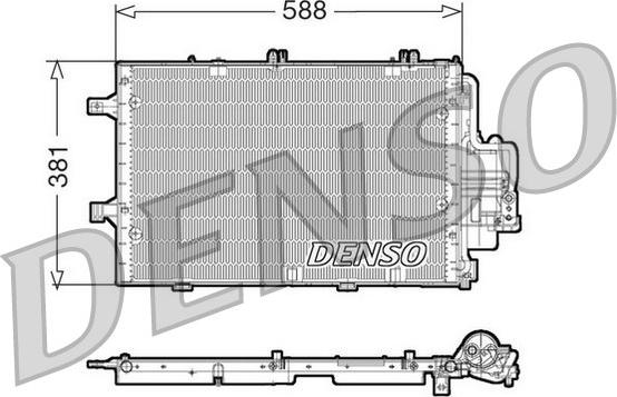 Denso DCN20020 - Lauhdutin, ilmastointilaite inparts.fi