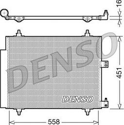 Denso DCN21005 - Lauhdutin, ilmastointilaite inparts.fi