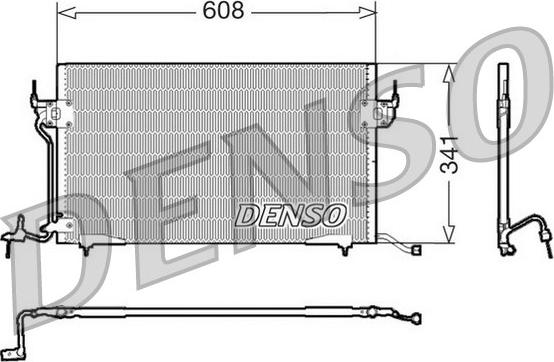 Denso DCN21010 - Lauhdutin, ilmastointilaite inparts.fi