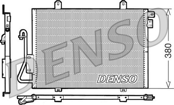 Denso DCN23006 - Lauhdutin, ilmastointilaite inparts.fi