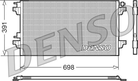 Denso DCN23015 - Lauhdutin, ilmastointilaite inparts.fi