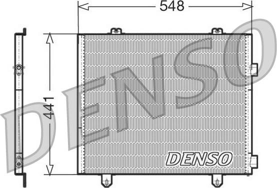 Denso DCN23025 - Lauhdutin, ilmastointilaite inparts.fi