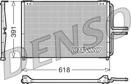 Denso DCN23020 - Lauhdutin, ilmastointilaite inparts.fi