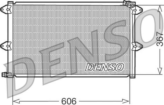 Denso DCN27001 - Lauhdutin, ilmastointilaite inparts.fi