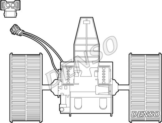 Denso DEA05009 - Sisätilapuhallin inparts.fi