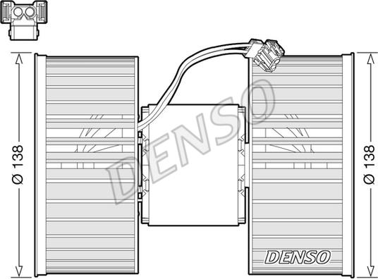 Denso DEA05006 - Sisätilapuhallin inparts.fi