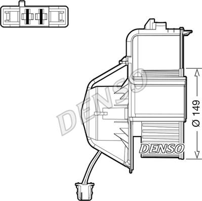 Denso DEA05007 - Sisätilapuhallin inparts.fi