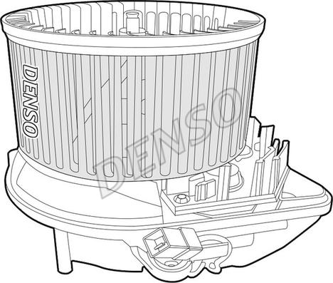 Denso DEA07015 - Sisätilapuhallin inparts.fi