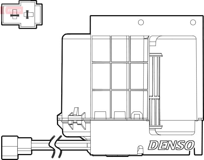 Denso DEA17033 - Sisätilapuhallin inparts.fi