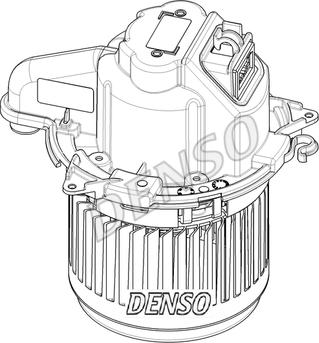 Denso DEA23023 - Sisätilapuhallin inparts.fi