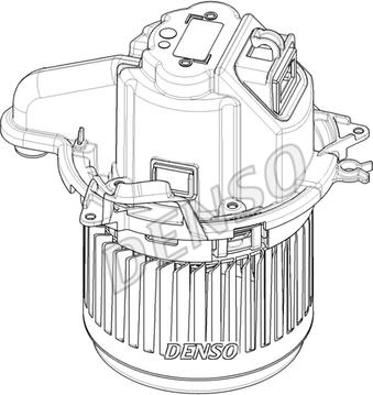 Denso DEA23022 - Sisätilapuhallin inparts.fi